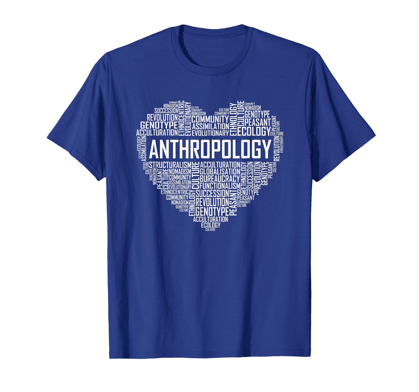 Anthropology Heart Gift Anthropologist Teacher Gifts Men Women T-Shirt