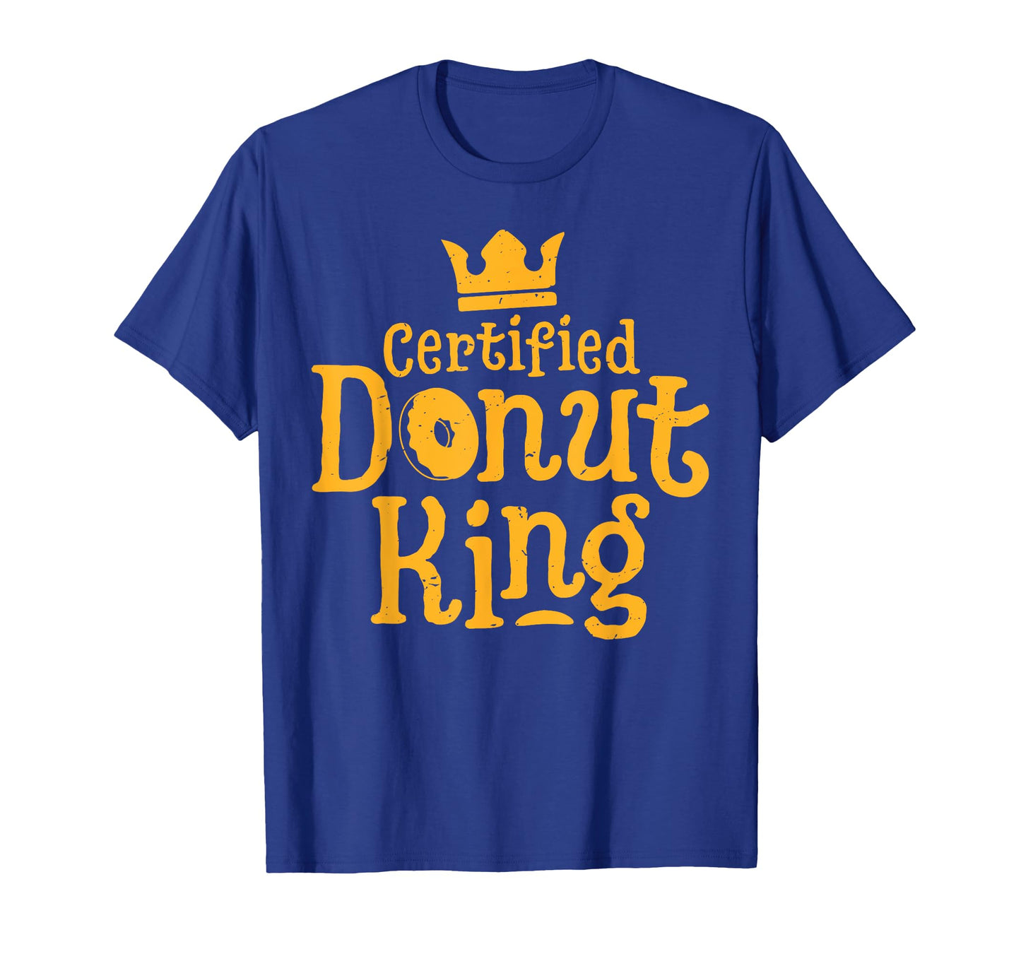 Certified Donut King Funny Boys Men Doughnut Food Lover T-Shirt
