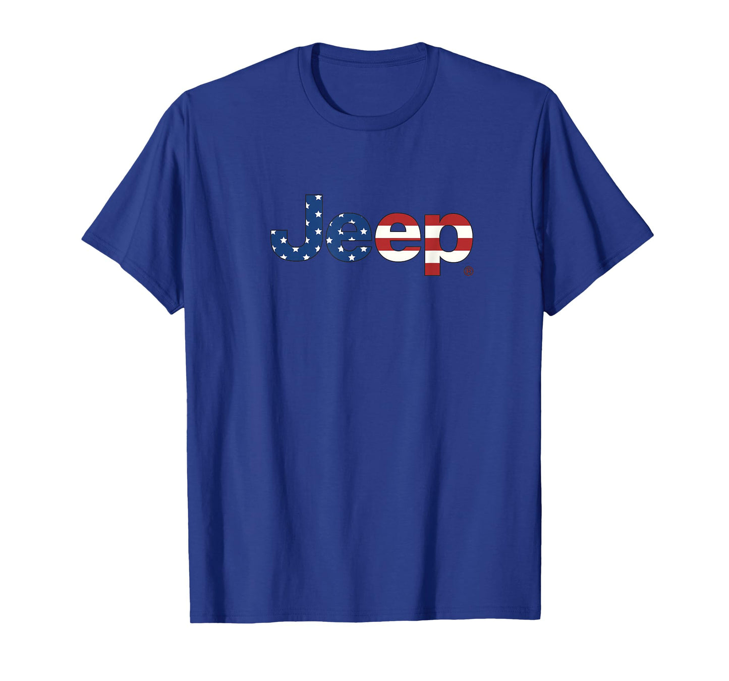 Jeep Flag Wordmark Logo T-Shirt