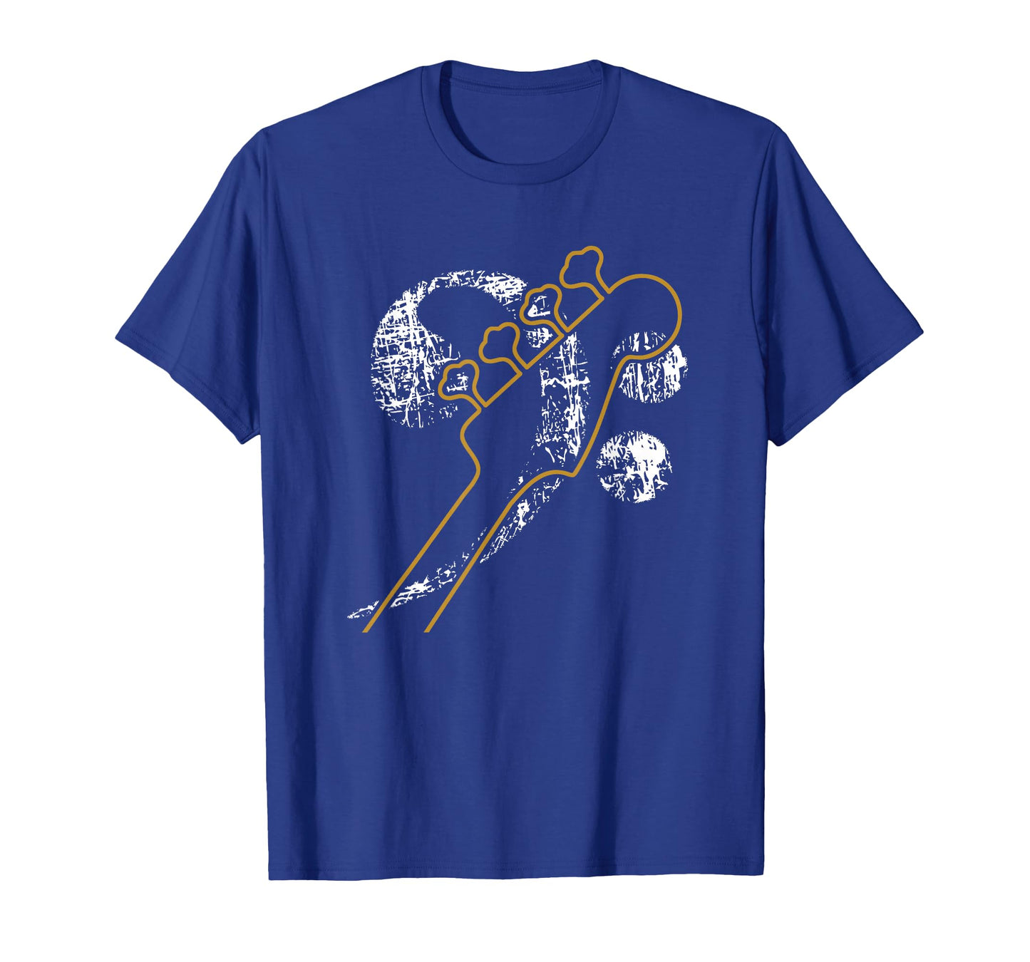 Bass Guitar Neck and Bass Clef for Bass and Band T-Shirt