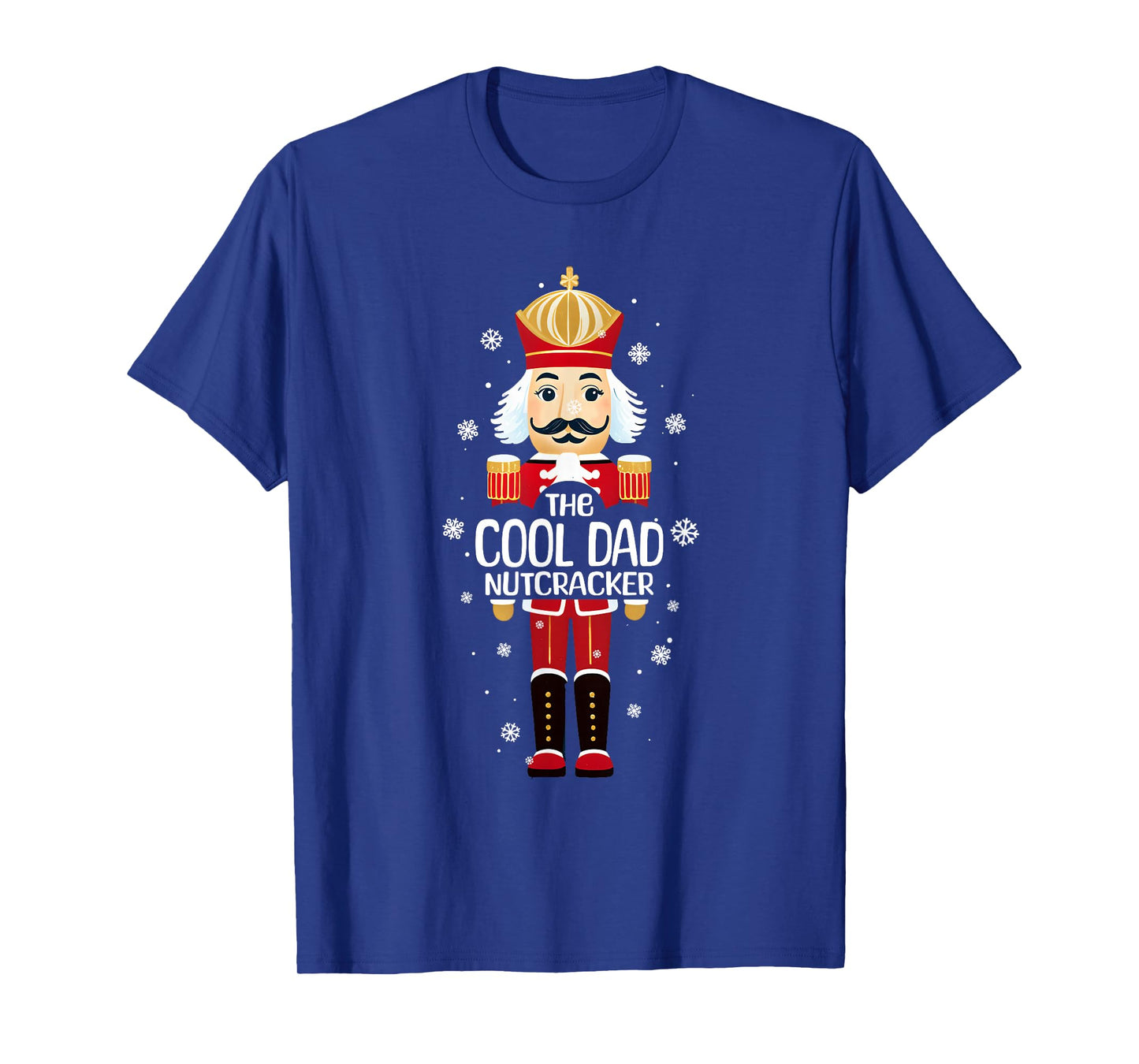 Cool Dad Nutcracker Funny Christmas Family Matching Pajama T-Shirt