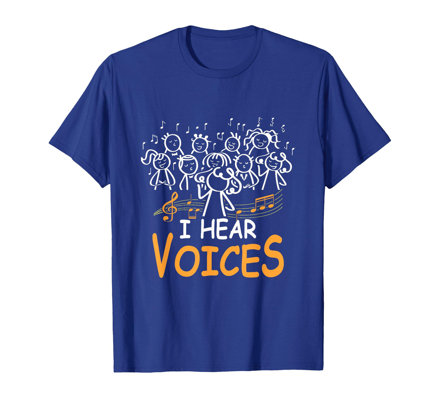 Choir Teacher I Hear Voices Chorister Church Choral Music T-Shirt