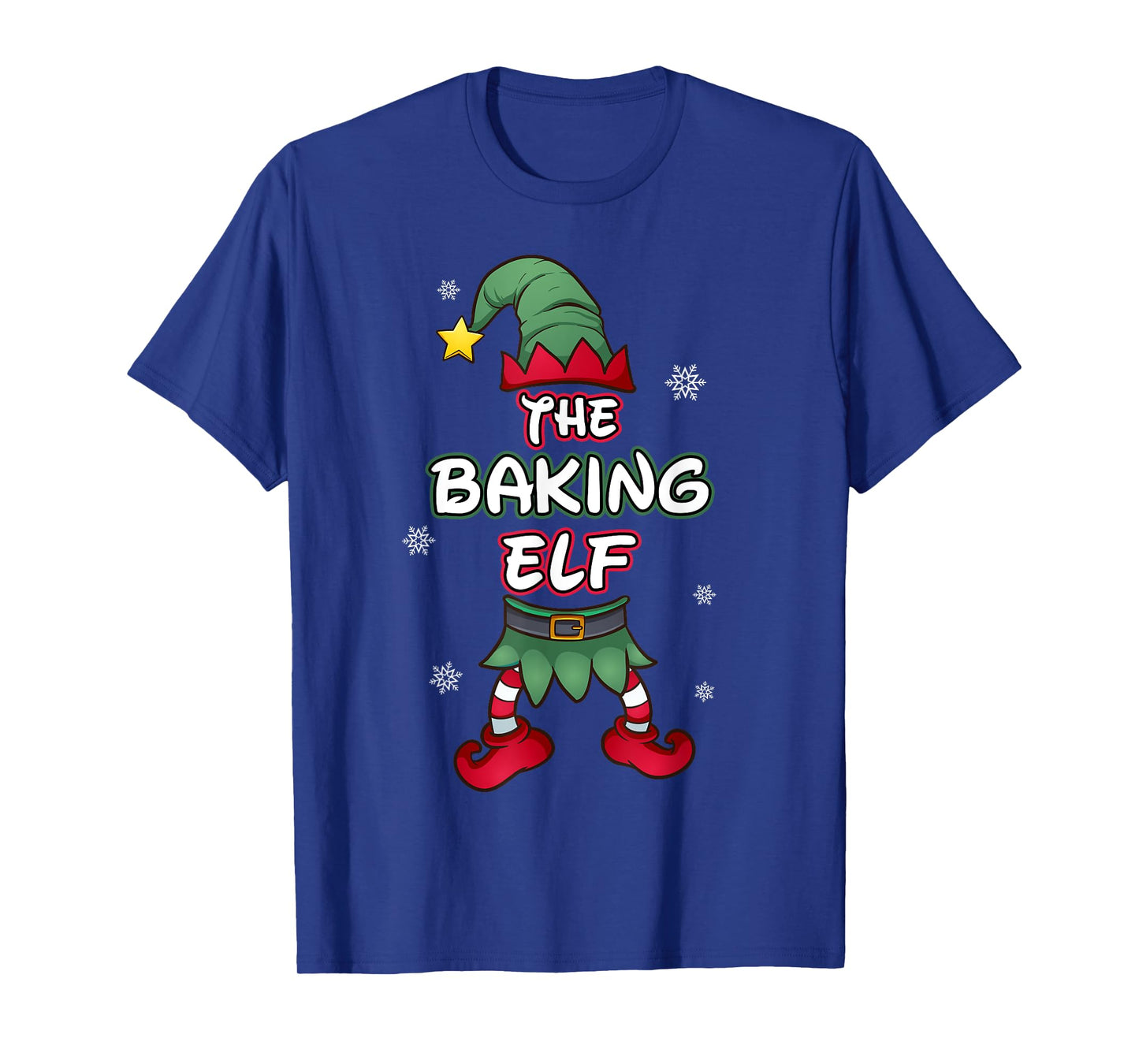 Baking Elf christmas pajamas pjs matching family group T-Shirt