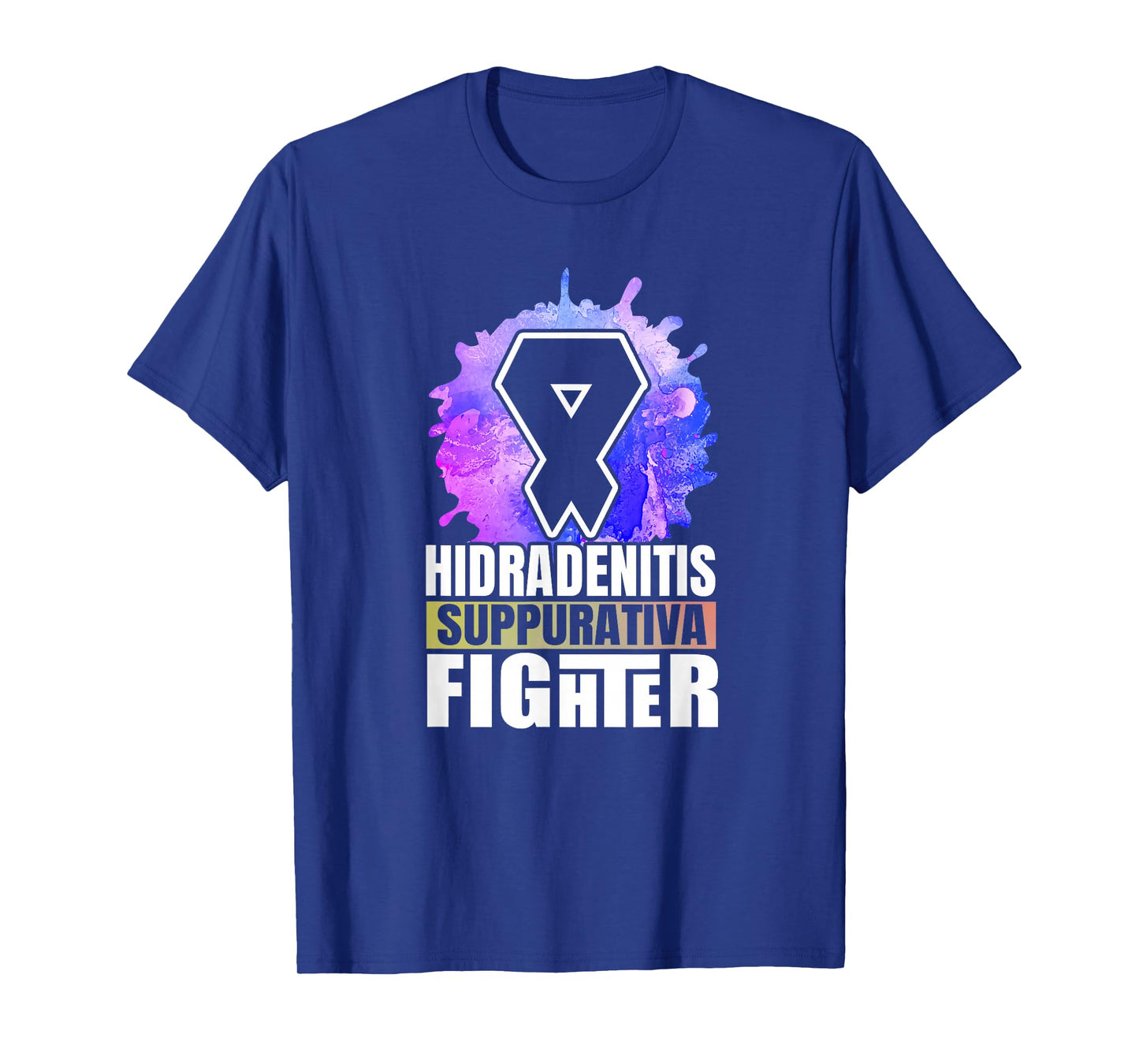 Abstract Hidradenitis Suppurativa Fighters Saying T-Shirt