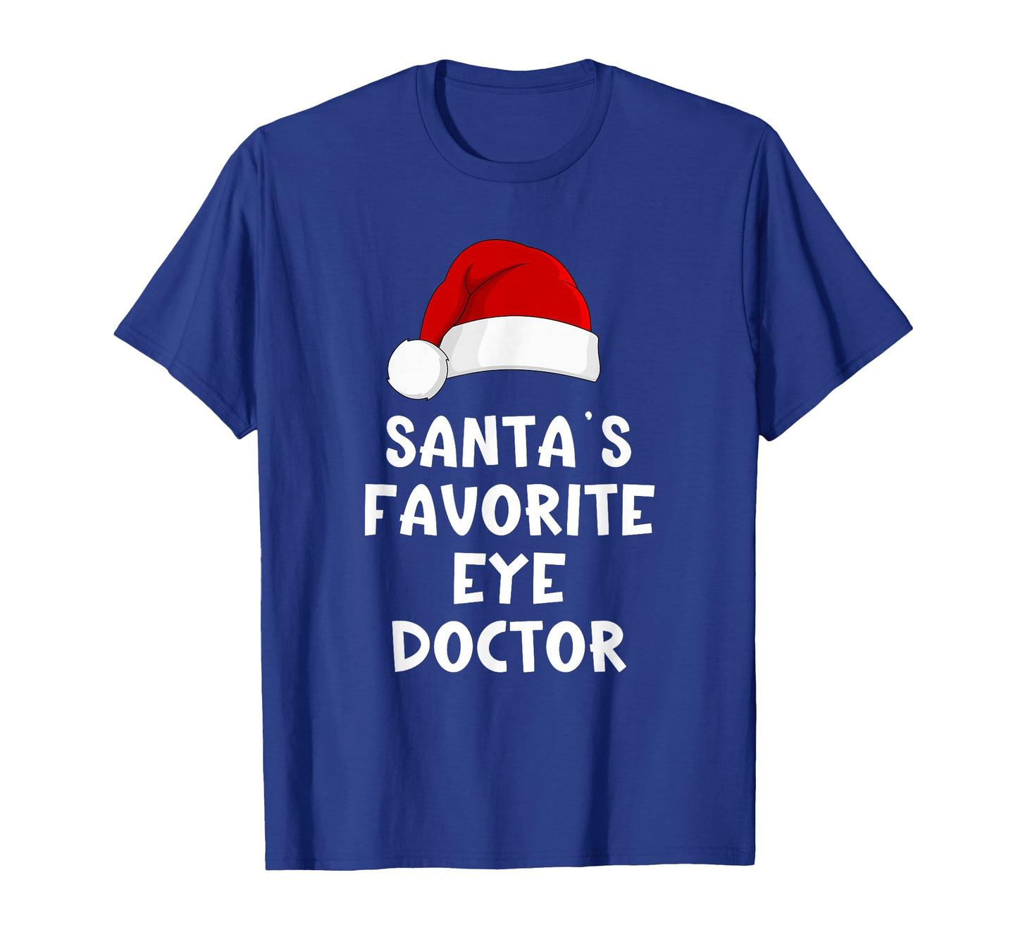 Christmas Santa's Favorite Eye Doctor Funny Xmas Pajama T-Shirt