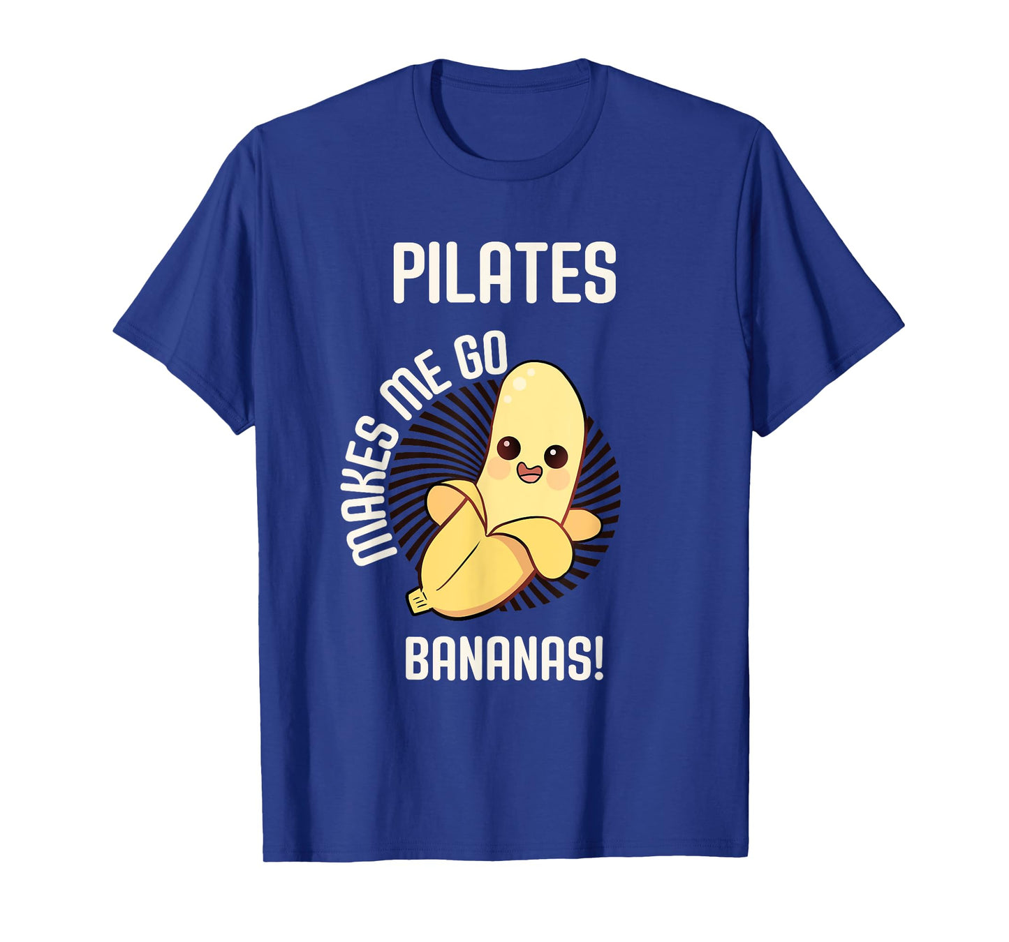 Pilates Banana Fitness Workout Fun Exercise Movement T-Shirt
