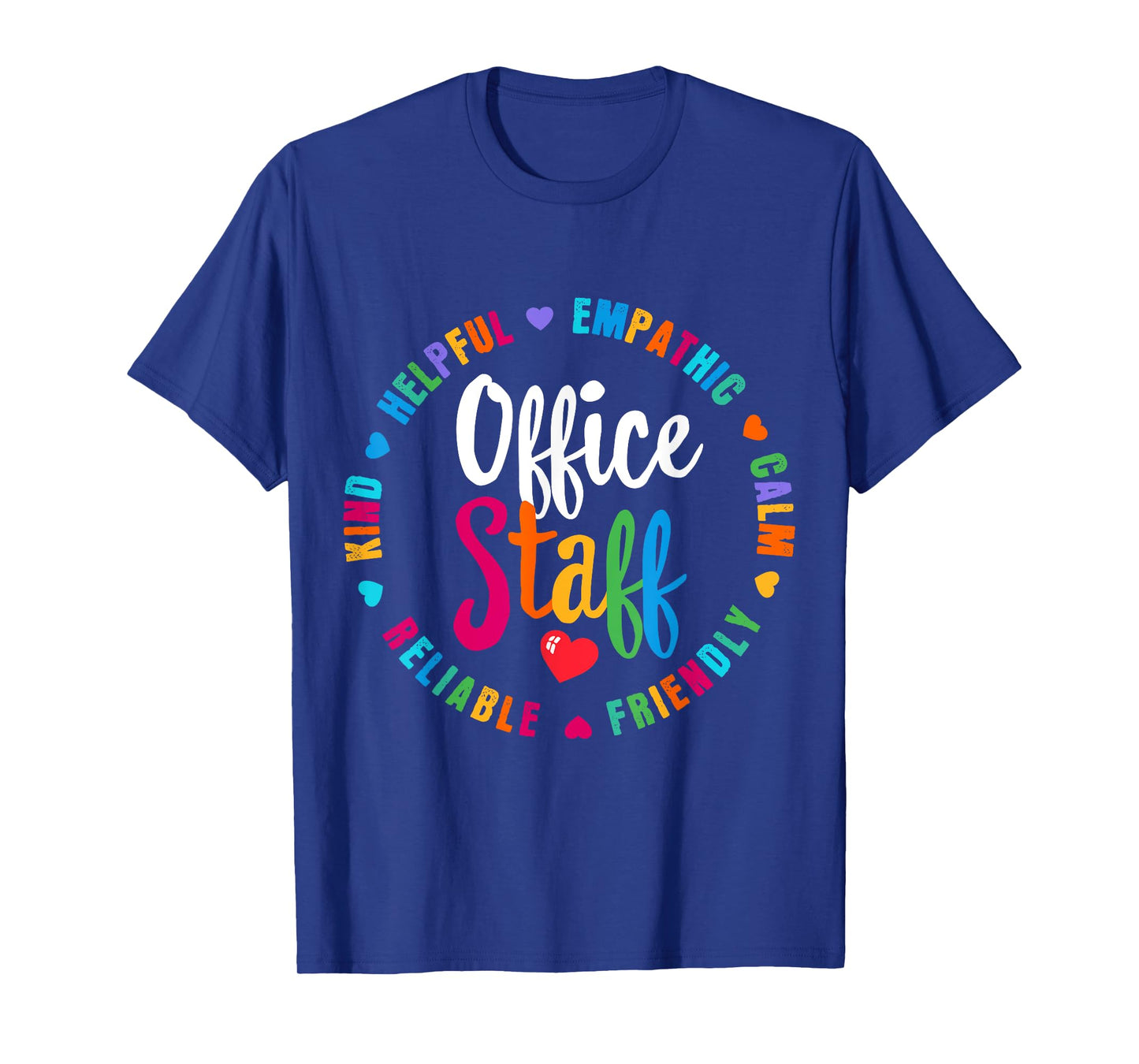 Cute School Secretary Admin Appreciation Front Office Staff T-Shirt