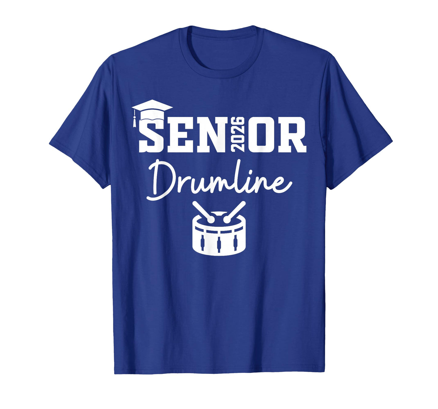 Senior Drumline Class Of 2026 Marching Band Graduation T-Shirt