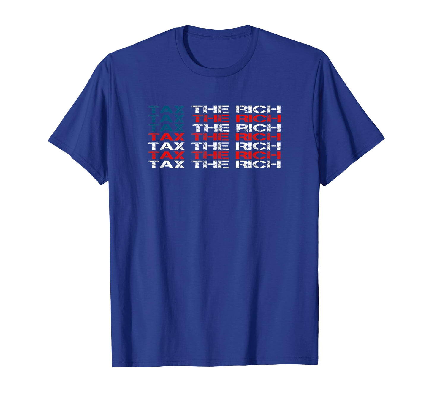 TAX THE RICH AOC USA FLAG T-Shirt
