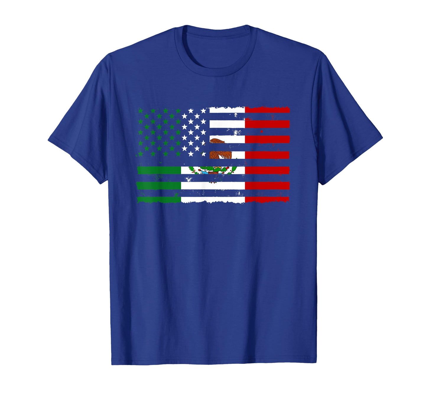 Mexico USA Flag Cinco De Mayo Spanish Heritage Mexican Gift T-Shirt