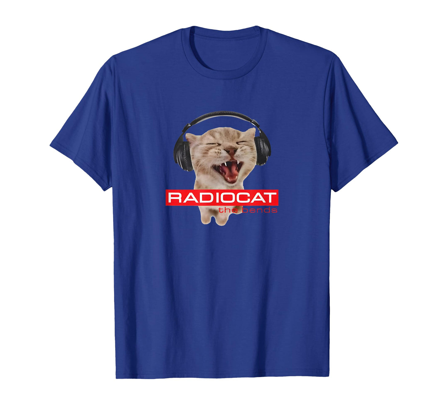 Kitten Headphones Cat Tech House Music Funny Cat Lover T-Shirt