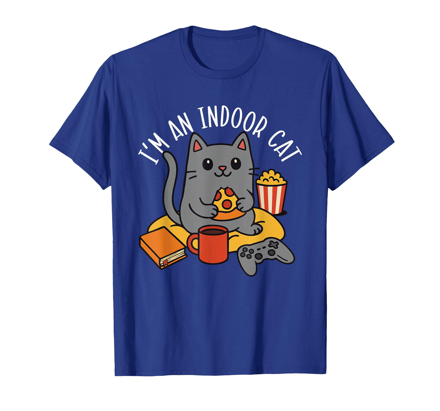 I'm an Indoor Cat - Gaming Lover Gamer Video Games T-Shirt