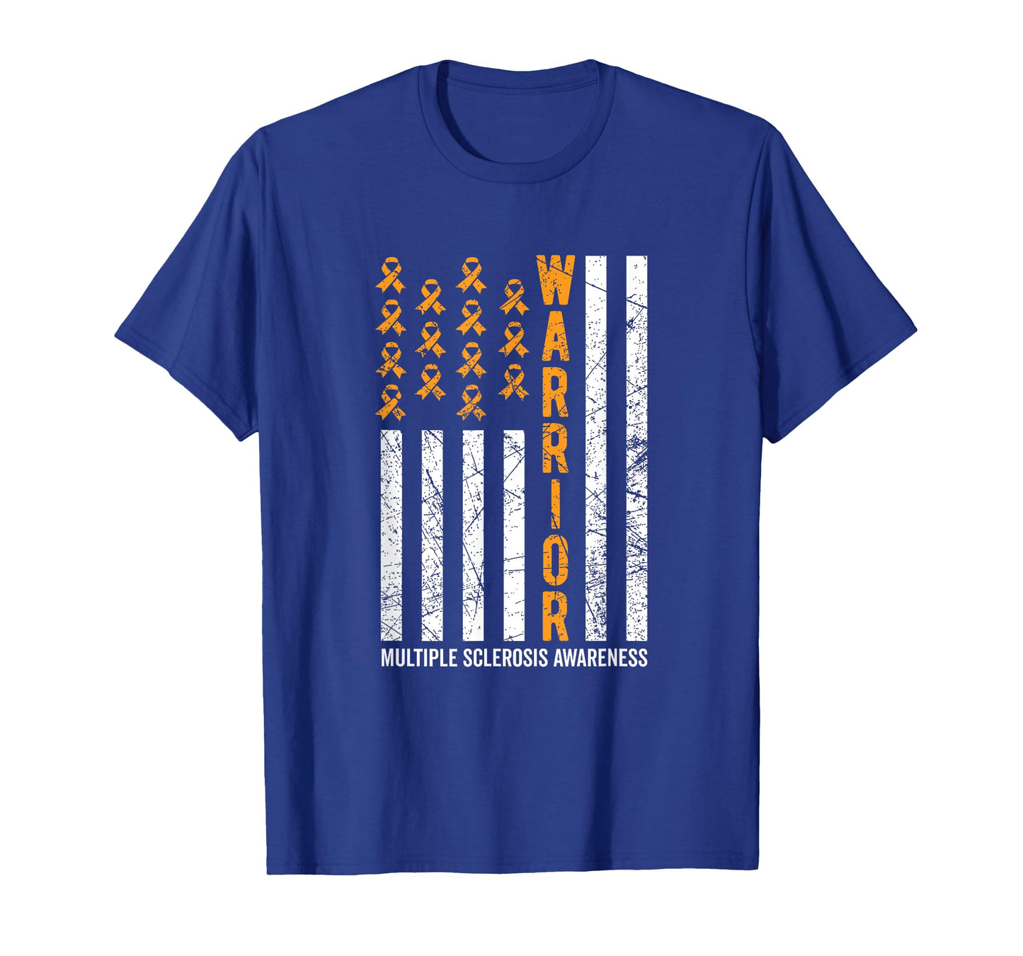 Orange Warrior For Women & Men Multiple Sclerosis Awareness T-Shirt