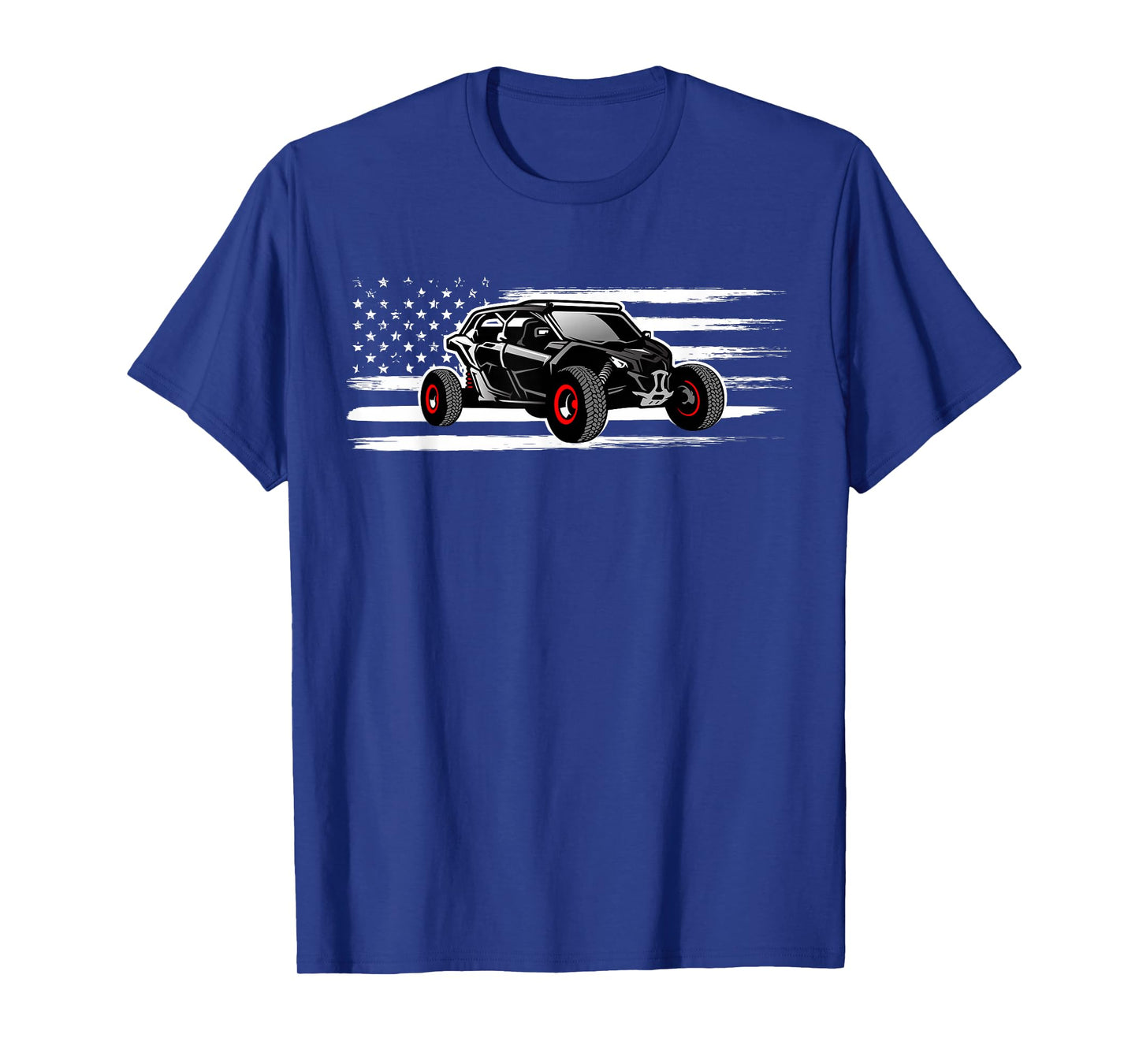 American Flag UTV Side by Side SXS Off Road T-Shirt