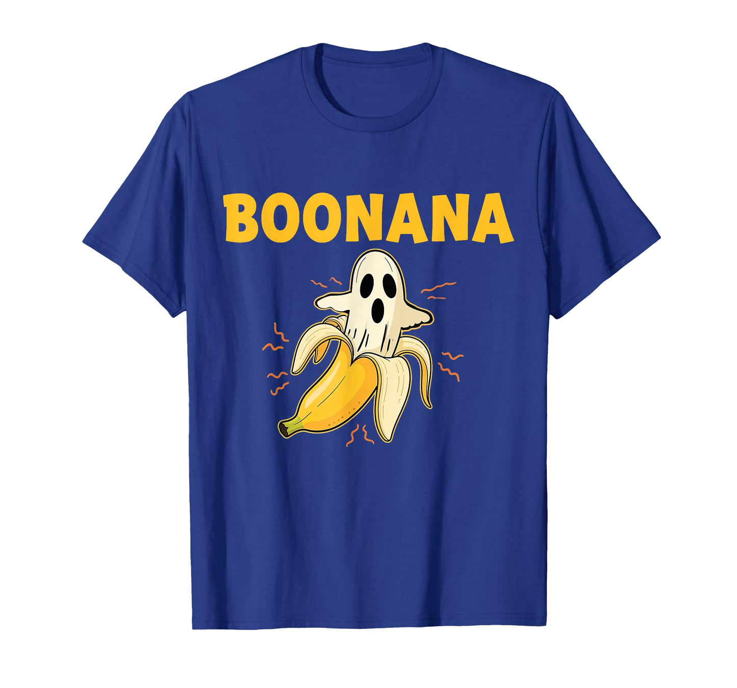 Boonana Halloween Ghost Banana Spooky Season Men Women Kids T-Shirt