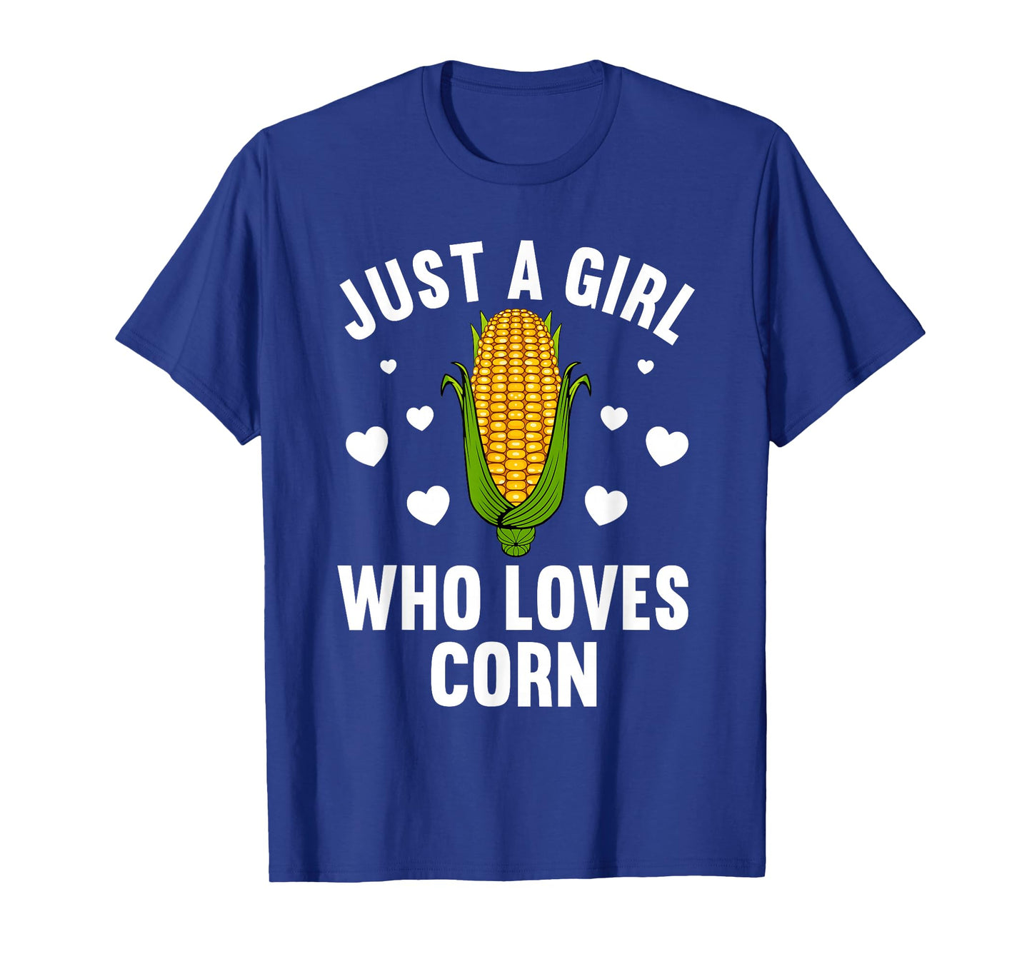 Cute Corn Art For Women Girls Kids Kernel Corn Cob Lovers T-Shirt