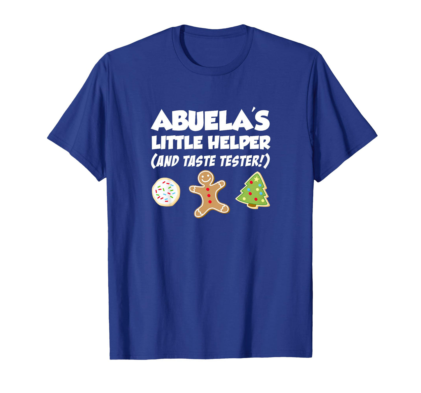 Abuela's Little Helper Christmas Cookie Baking Grandchild T-Shirt