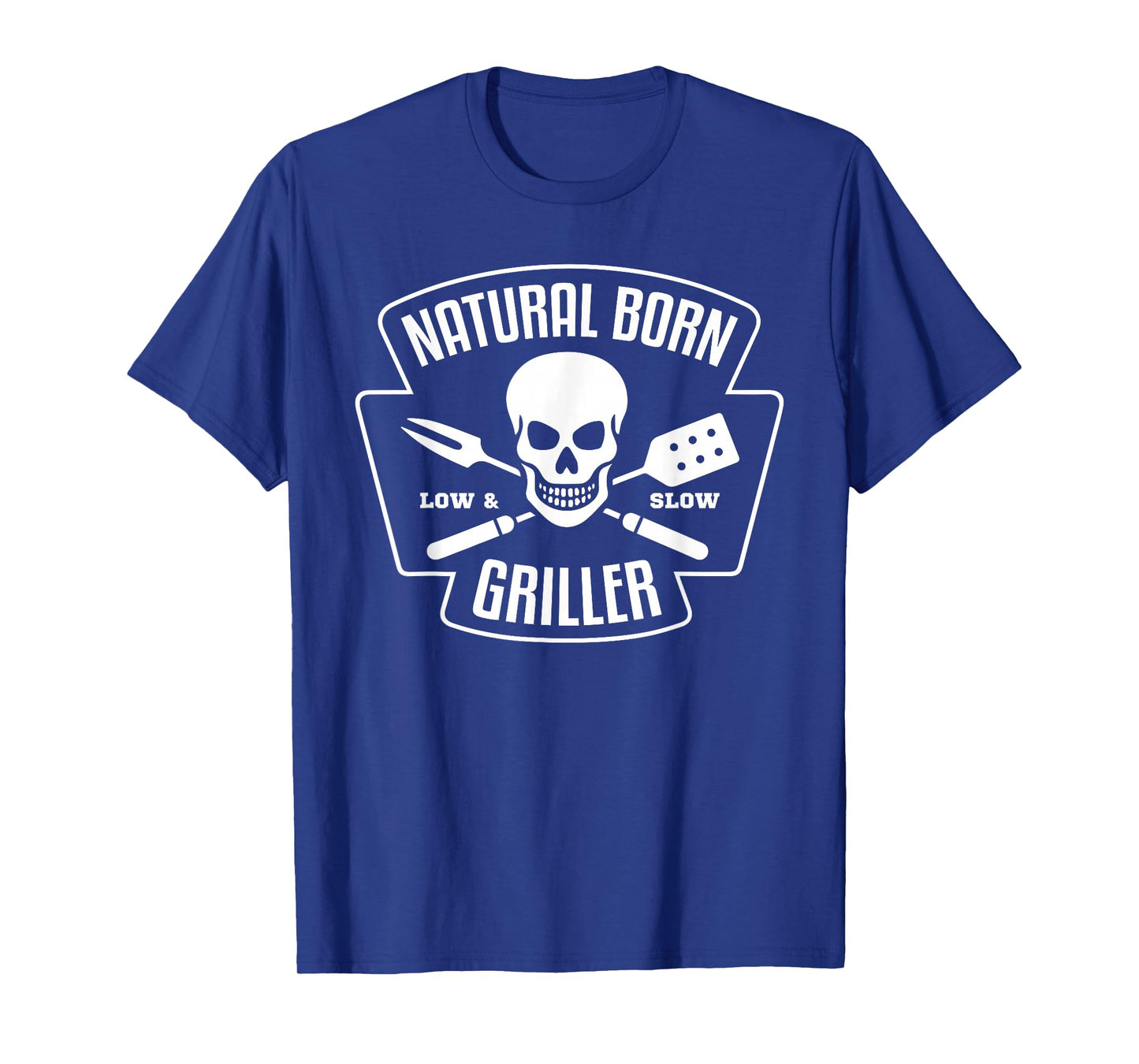 Barbecue Natural Born Grillmeister Griller Grill Gift T-Shirt