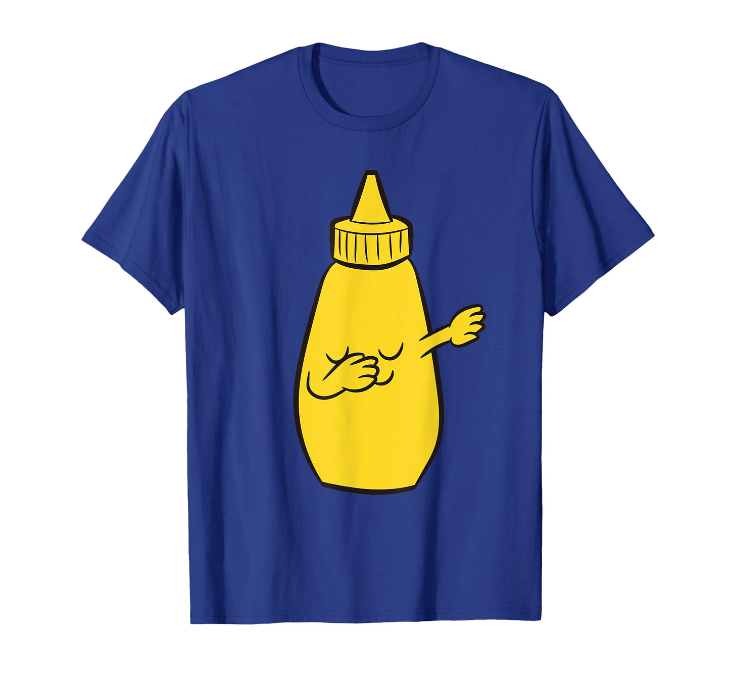 Dabbing Yellow Mustard Squeeze Bottle Funny Dancing Mustard T-Shirt