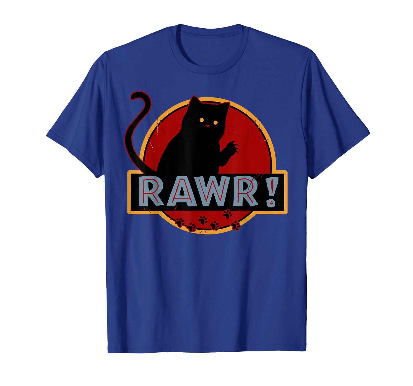 Funny Vintage Kitty Cat Lover Rawr Kitty Cat Vintage T-Shirt