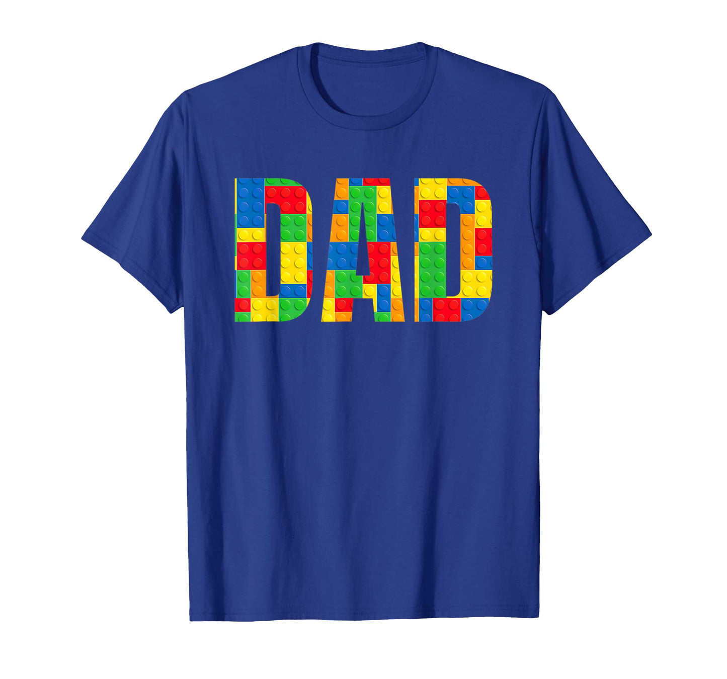 Dad Parent Brick Master Builder Building Blocks Set Family T T-Shirt