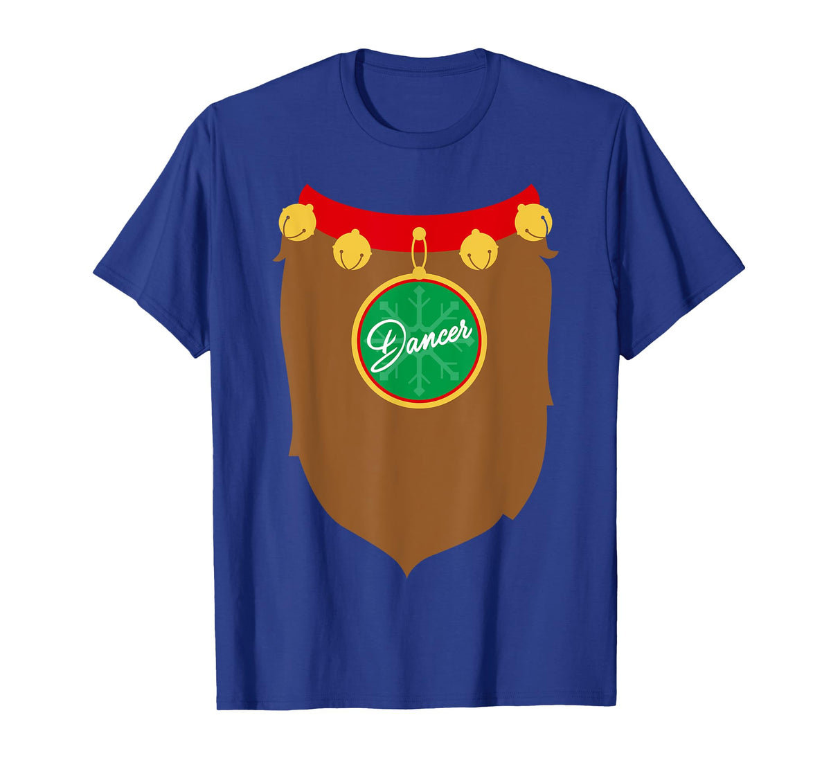 Reindeer Costume Christmas Dancer Santa Holiday Gift T-Shirt