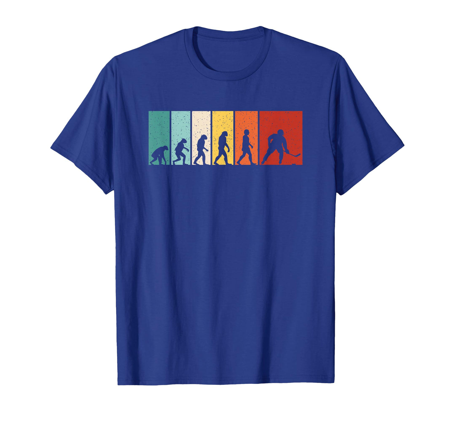 Hockey Evolution Retro Ice Hockey Player Men Boys T-Shirt