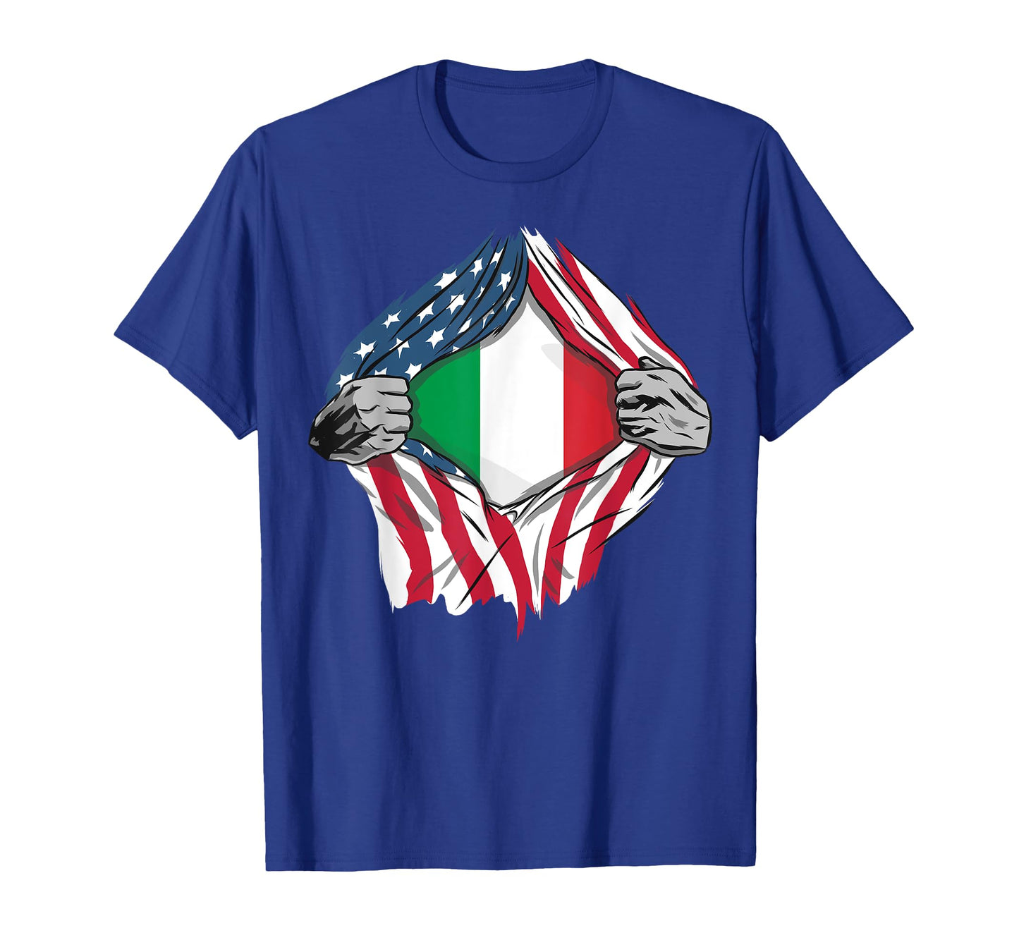Italian American Blood Inside Me - Country Flags T-Shirt