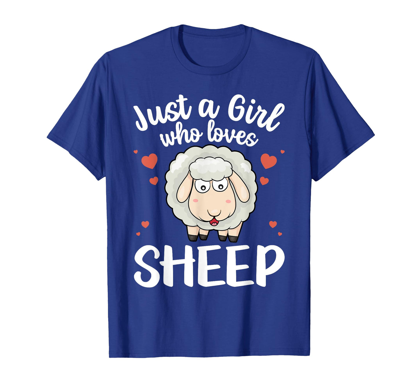 Cool Sheep For Women Girls Kids Love Lamb Sheep Lover Farmer T-Shirt