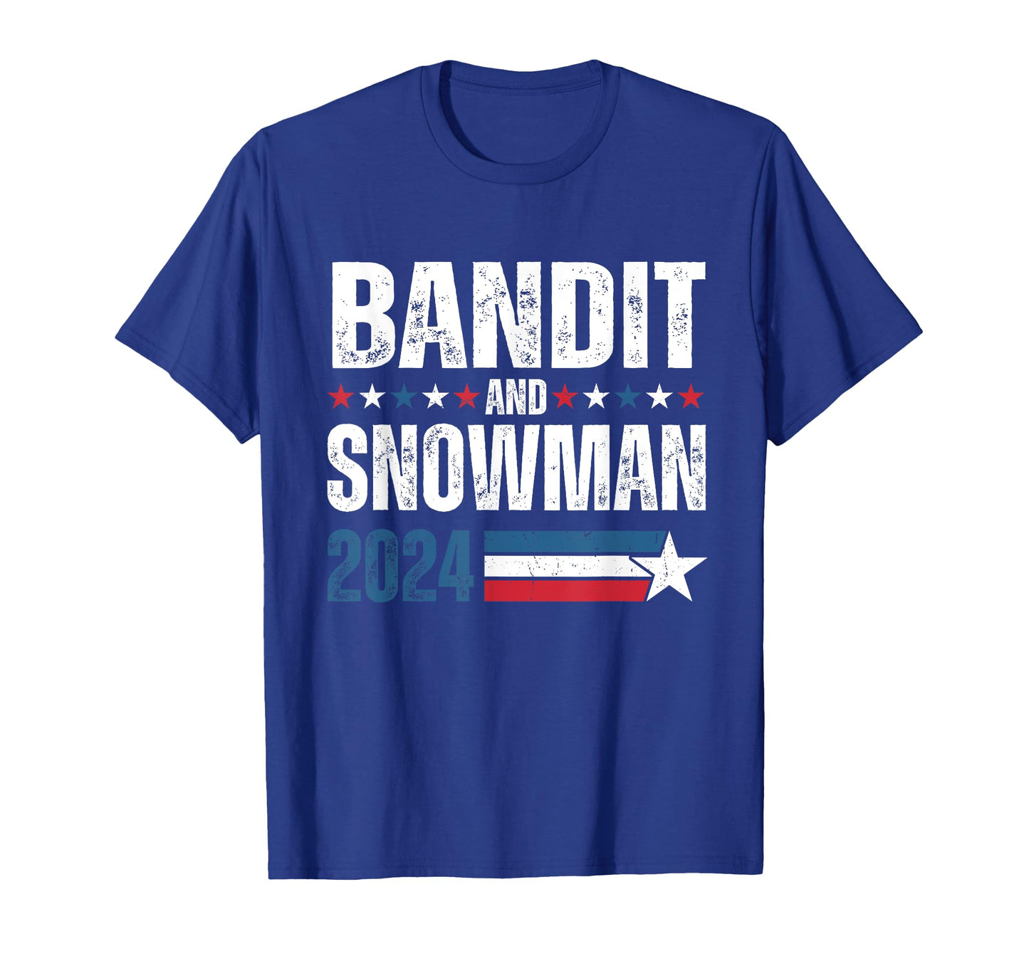 Bandit And Snowman 2024 Election USA Flag T-Shirt