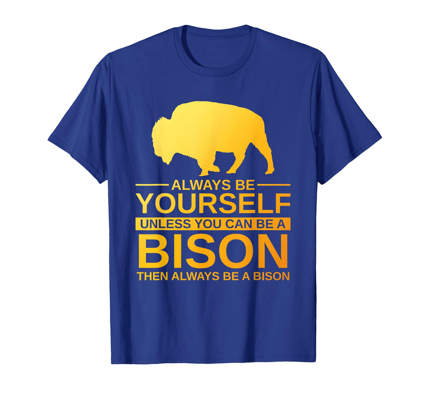Cool Bison Design for Men Women Buffalo Animal Lovers Bison T-Shirt