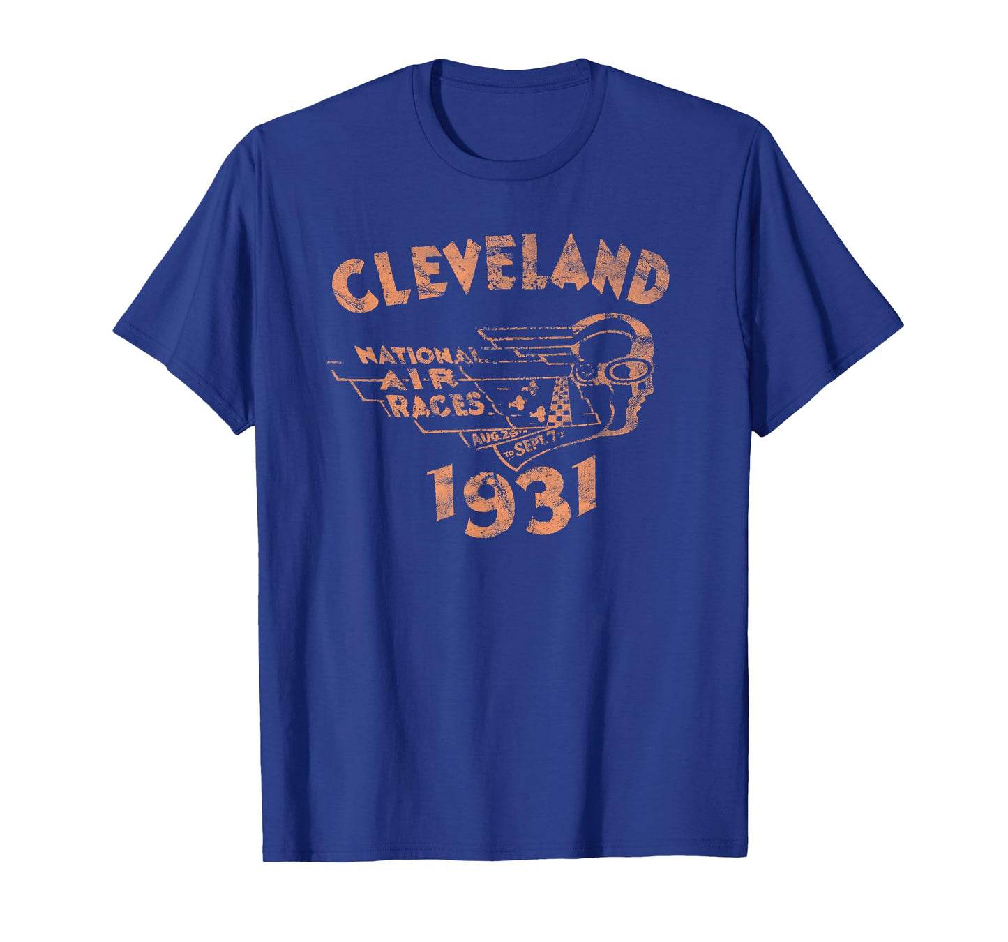 Cleveland National Air Race 1931 Air Racing Series Vintage T-Shirt