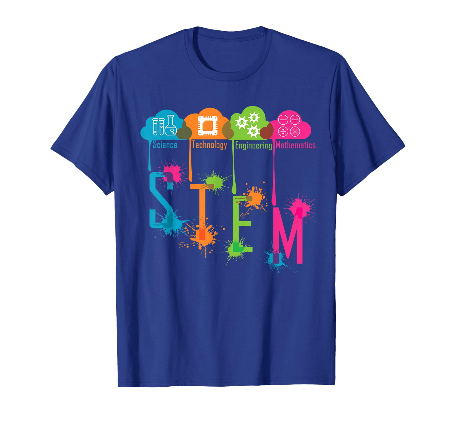 STEM T-Shirt: Science Technology Engineering Math School Tee T-Shirt