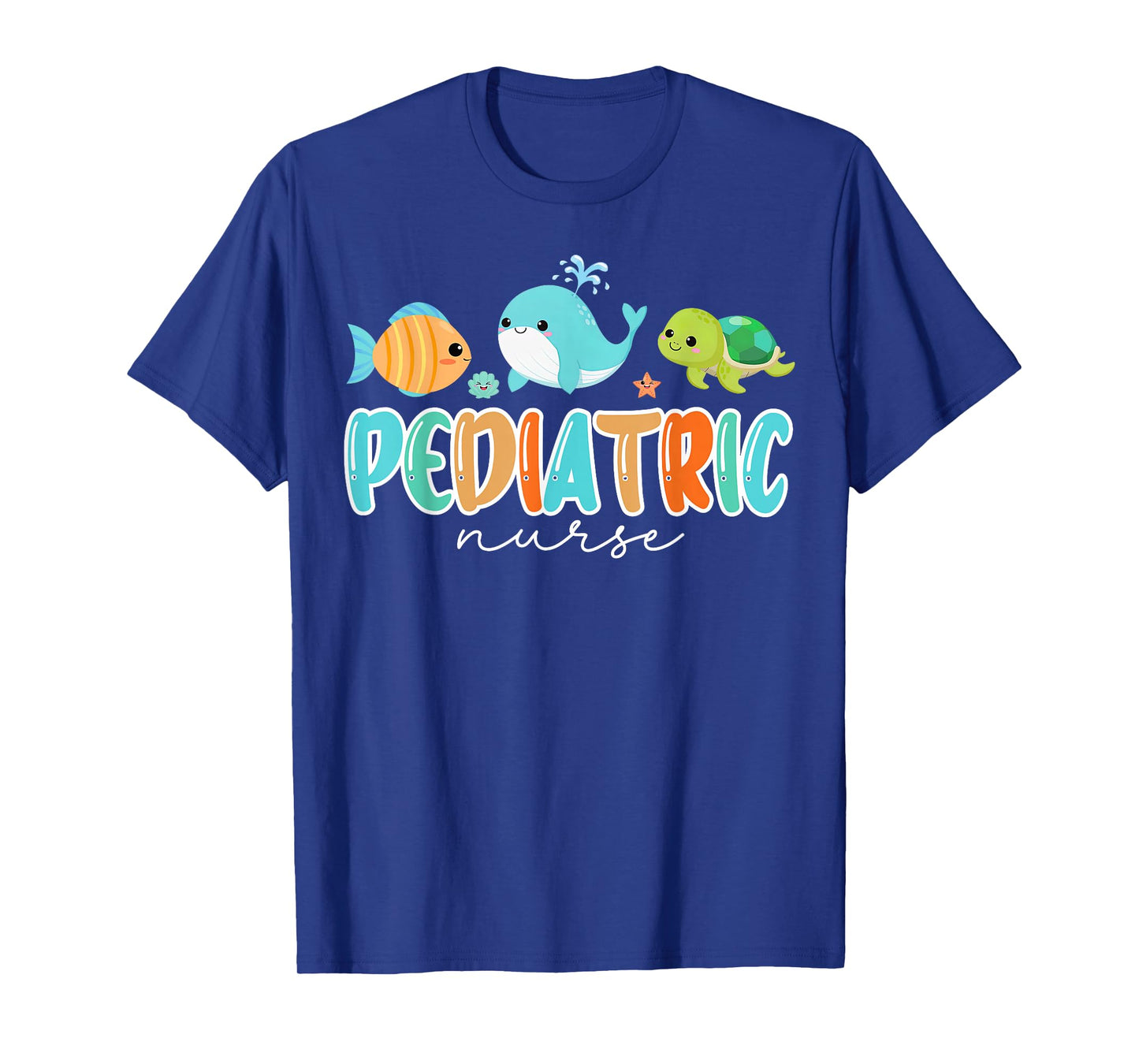 Cute Ocean Sea Summer Pediatric Nurse PEDS RN Pediatrician T-Shirt