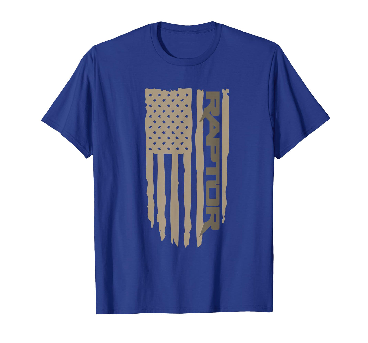 Wandering Wheels Raptor Truck American Flag T-Shirt