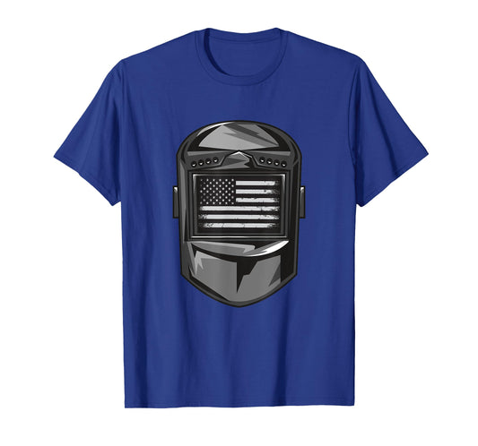 Welder American Flag T-Shirt