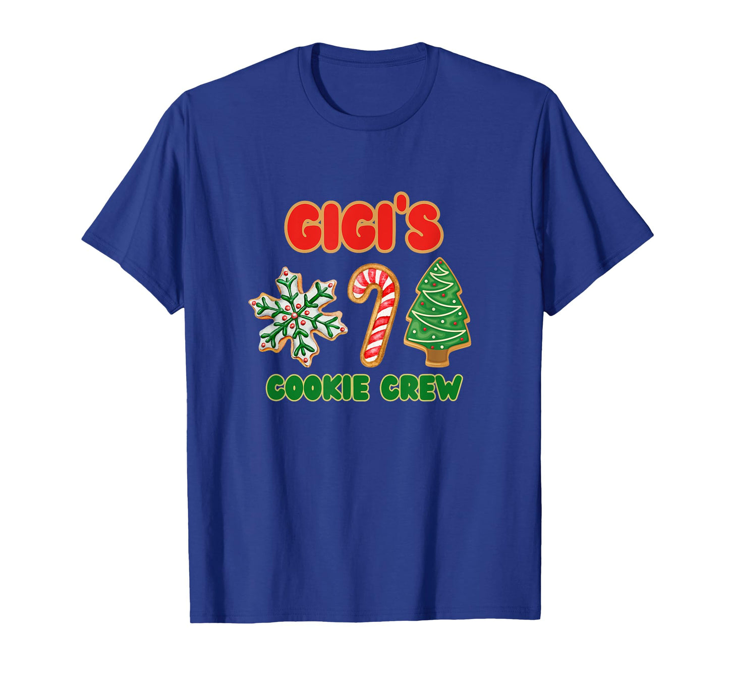 Cute Gigi Christmas Cookie Helper Crew T-Shirt