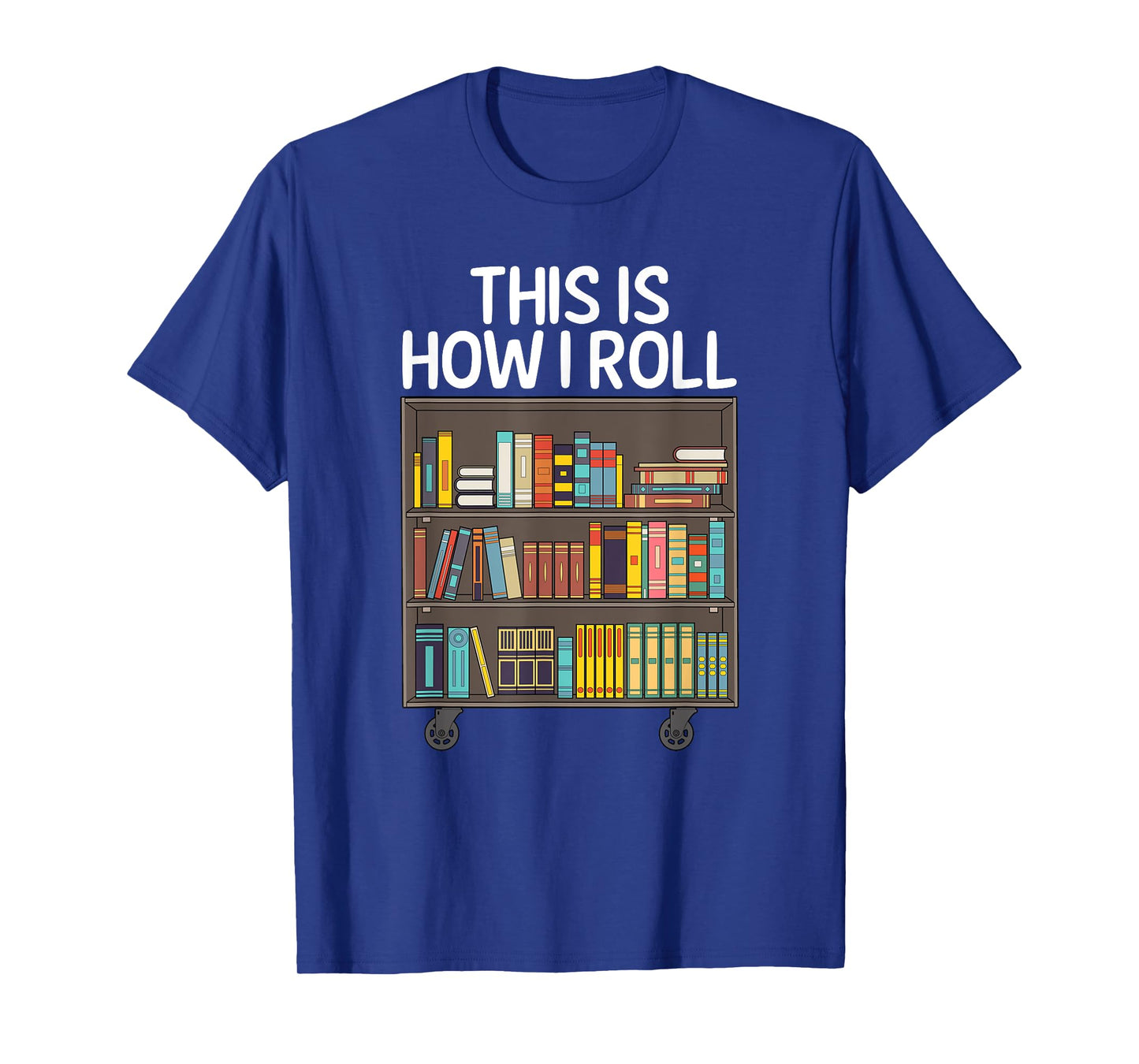 Cute Library Art For Men Women Book Reader School Librarian T-Shirt