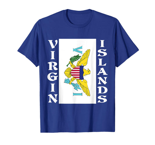 Virgin Islands US United States Flag T-Shirt