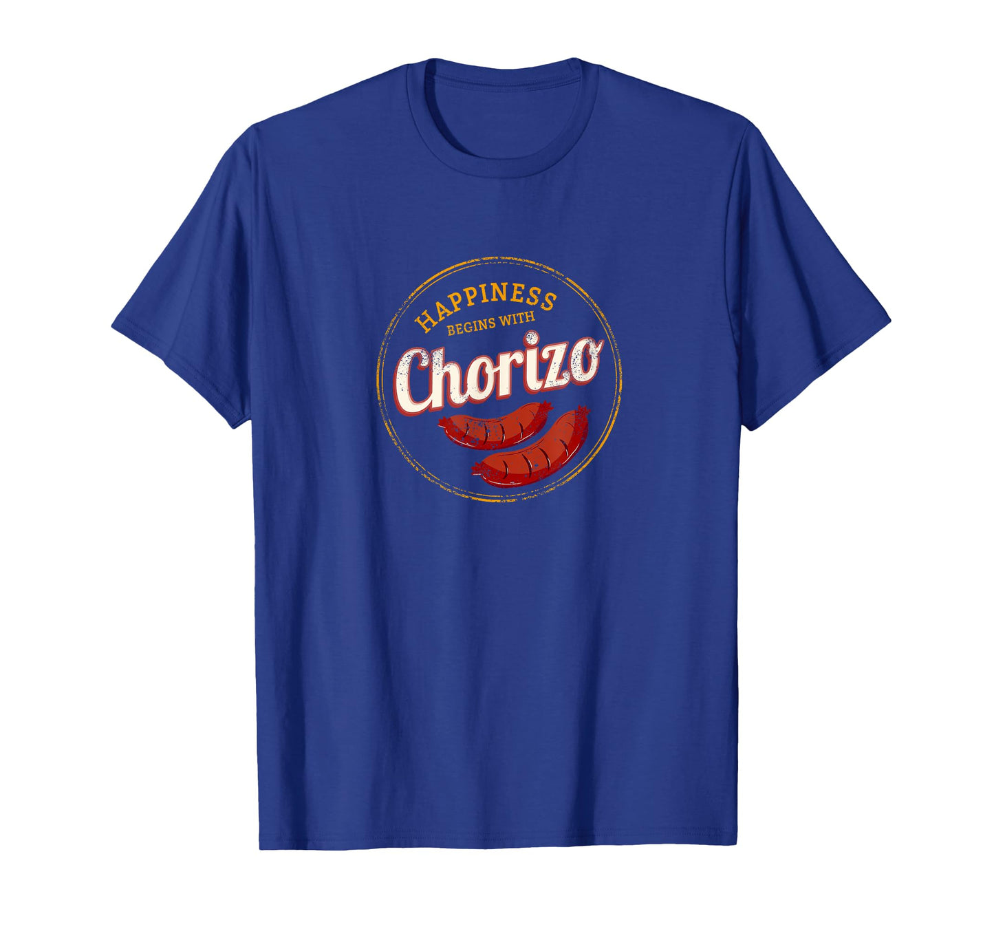 Chorizo Retro Sausage Vintage BBQ Gourmet Barbecue Souvenir T-Shirt