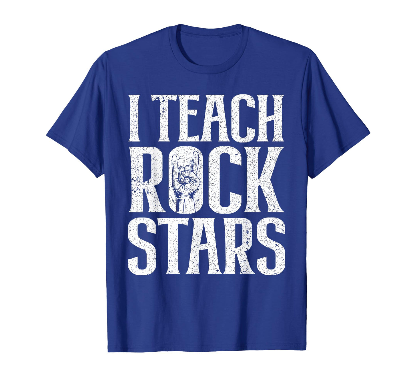 Funny Music Teacher Art For Men Women Rock And Roll Teaching T-Shirt