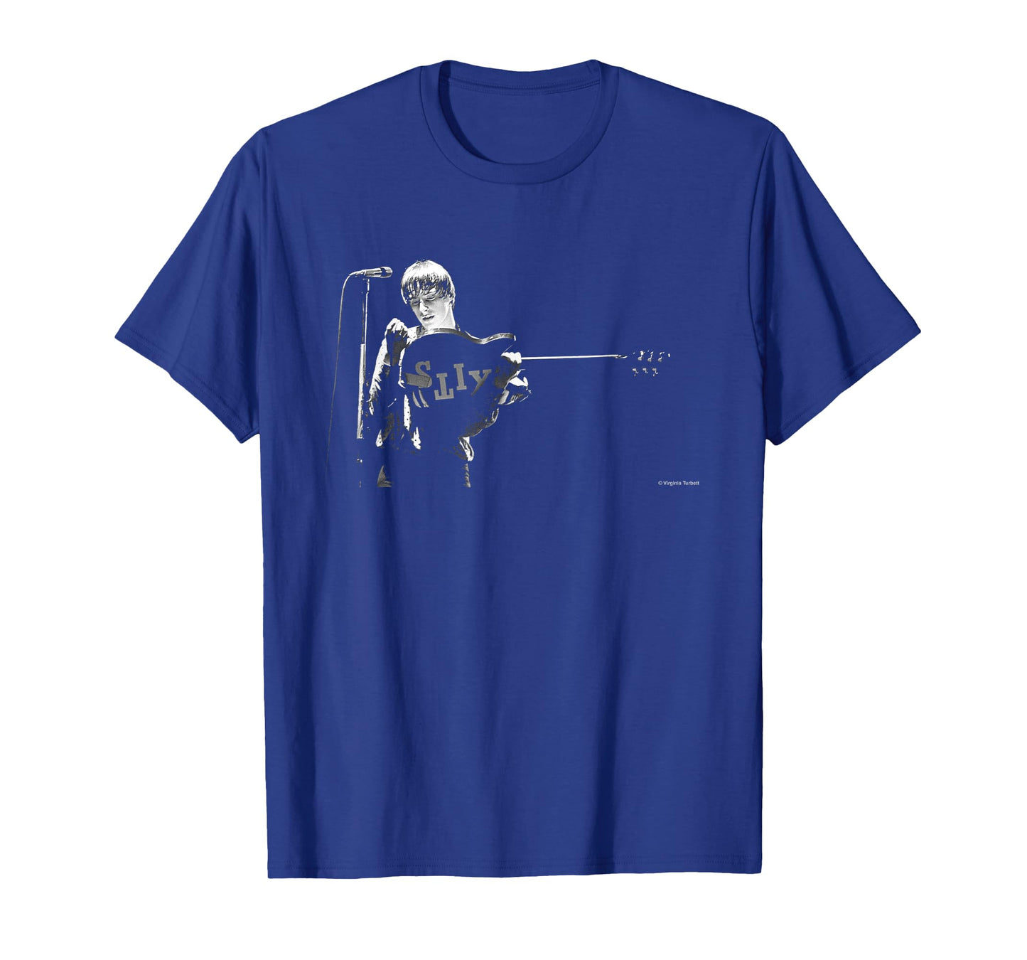 Paul Weller The Jam Guitar Plug In By Virginia Turbett T-Shirt