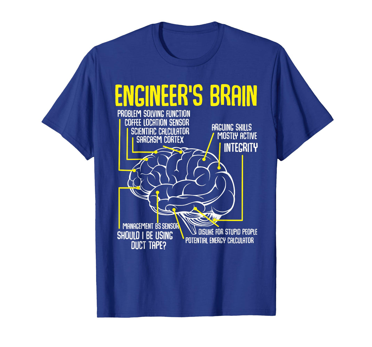 Engineer's Brain Engineering Engineering T-Shirt