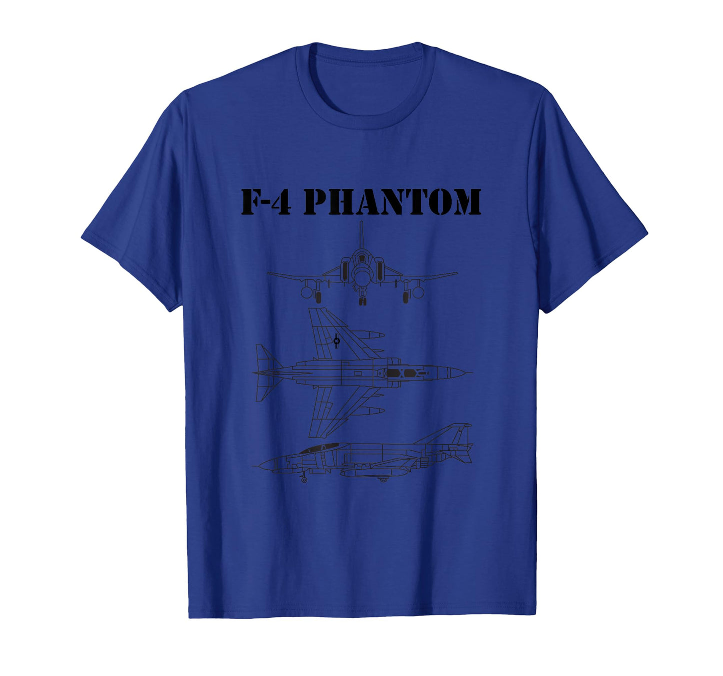 F-4 Phantom Fighter Jet Airplane Pilot Military Aircraft F4 T-Shirt