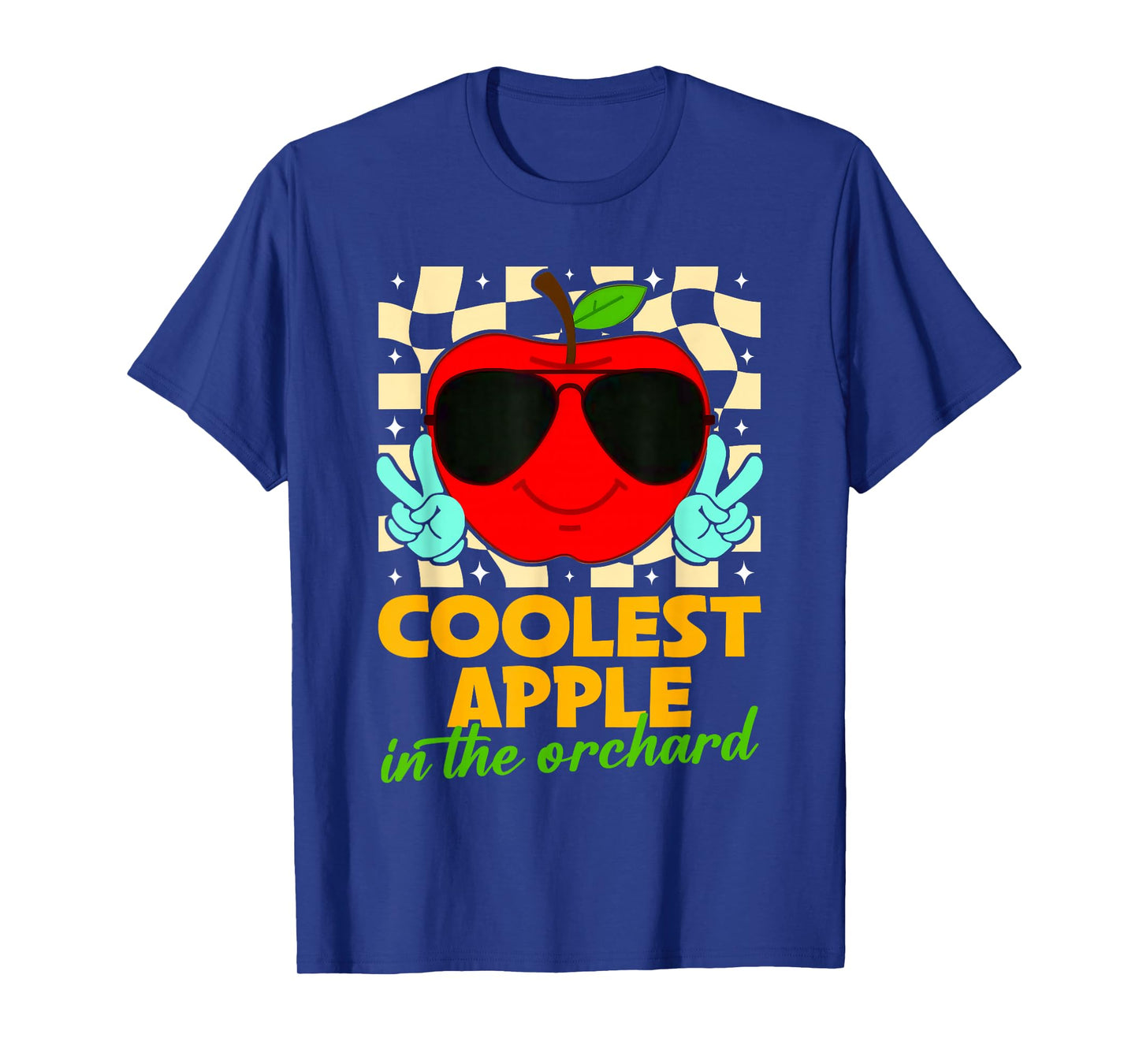 Apple Picking Day Harvest Coolest Apple in The Orchard Retro T-Shirt