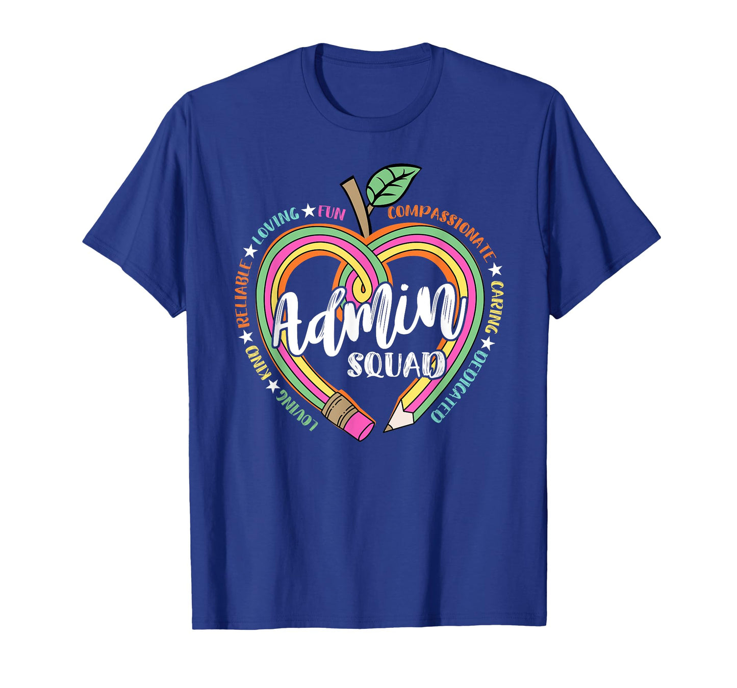 Admin Squad School Assistant Principal Crew Administrator T-Shirt
