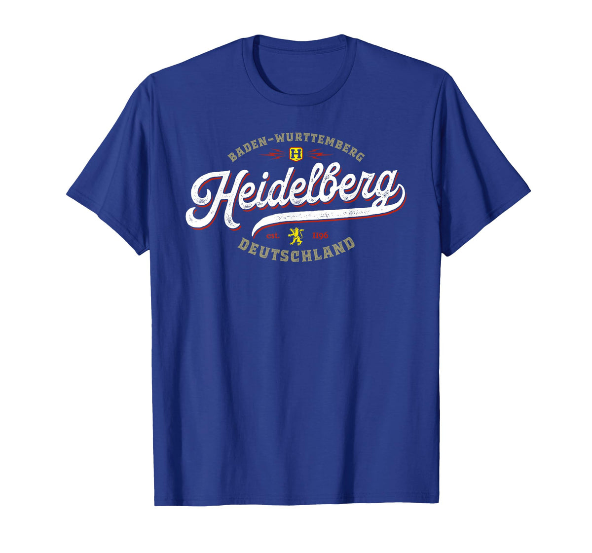 Heidelberg Germany - Vintage Souvenir Travel Heidelberg T-Shirt