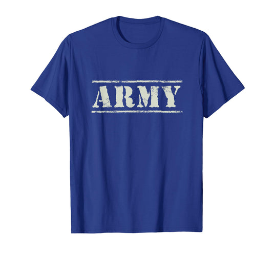 Army Military Vintage Tactical Retro Army T-Shirt