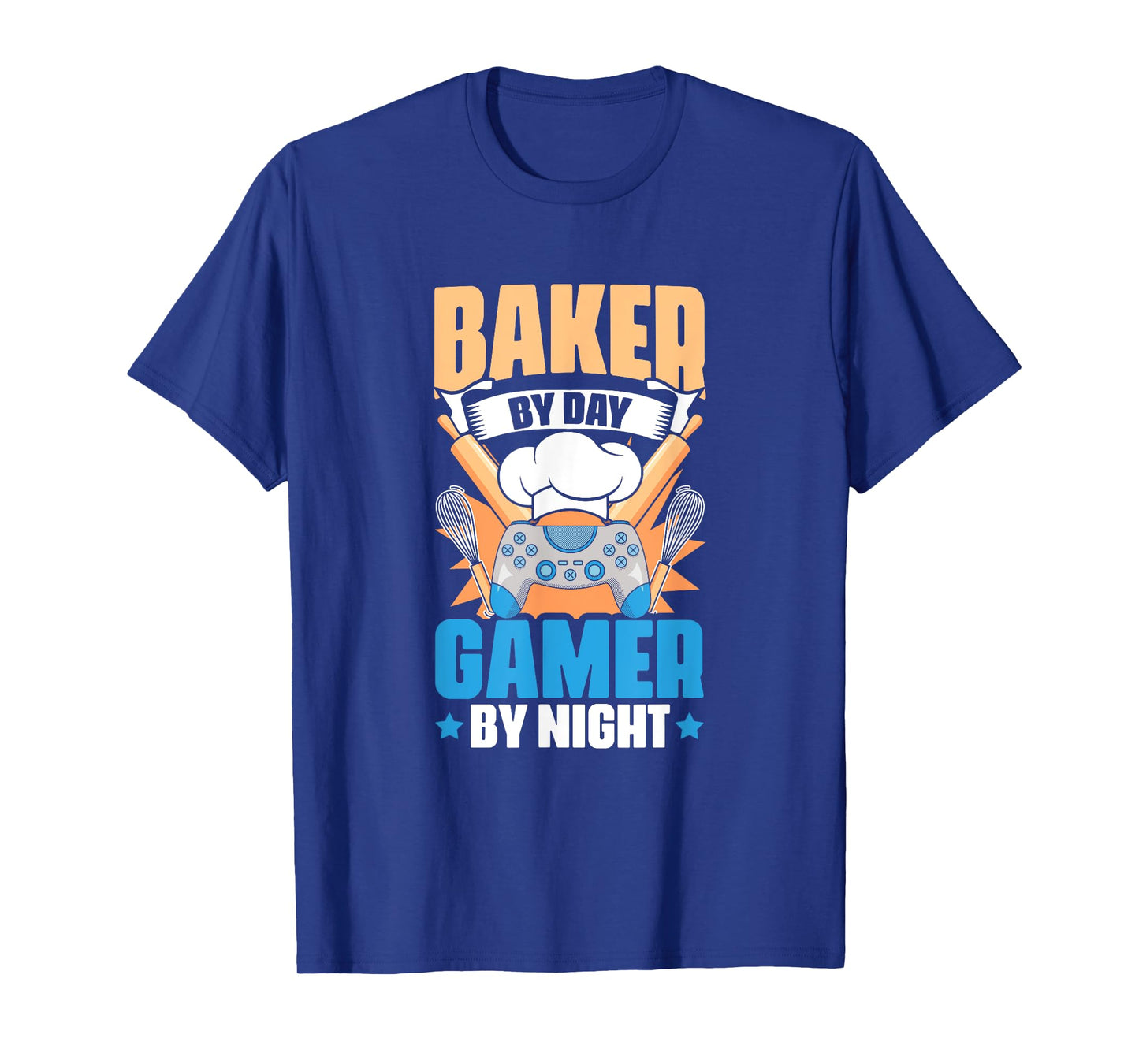 Baker Gamer Video Gaming | Bakery Pastry Baking Bread Baker T-Shirt