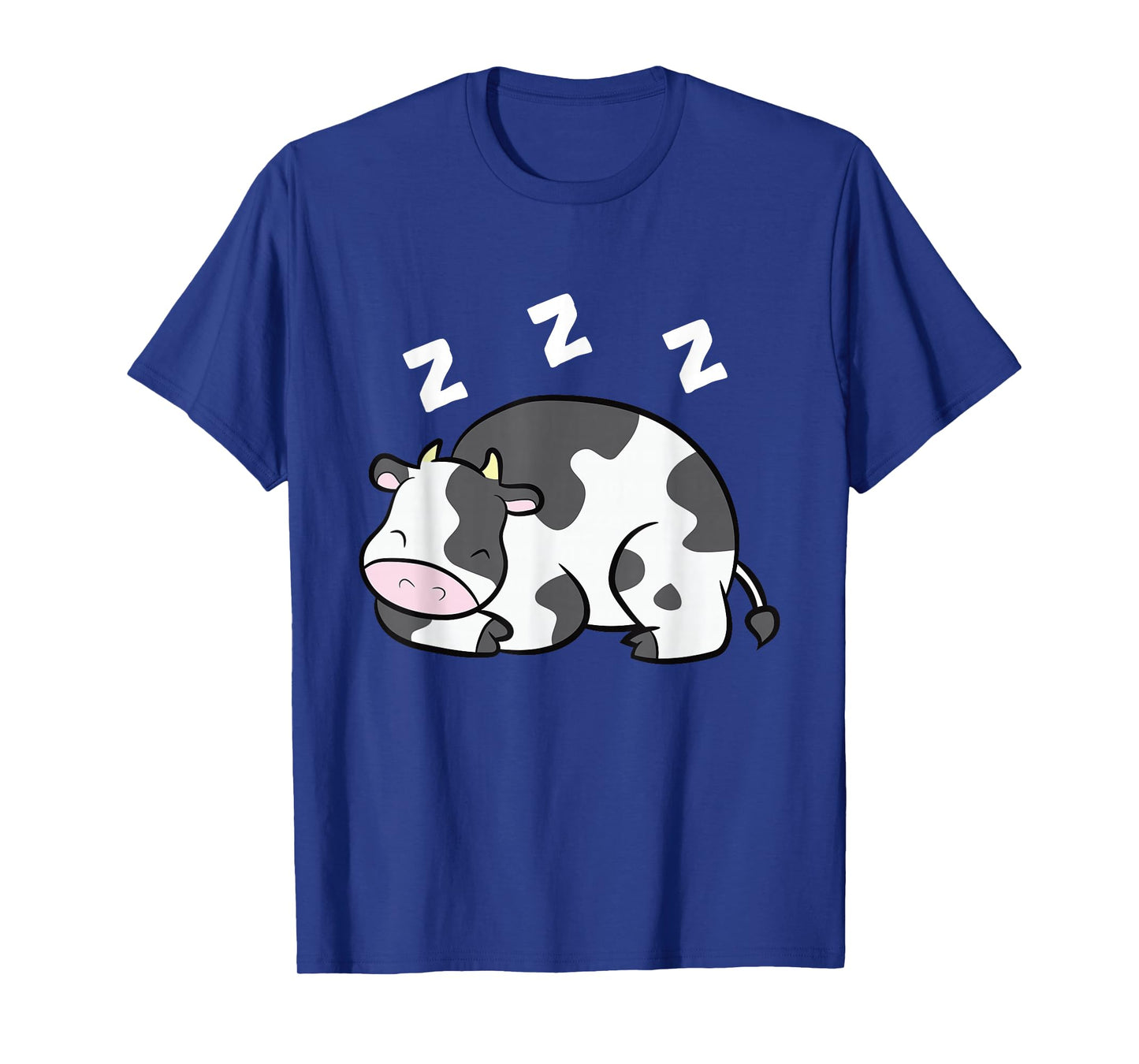 Cow Farm Animal Funny Cow Pajama Sleeping Cow T-Shirt